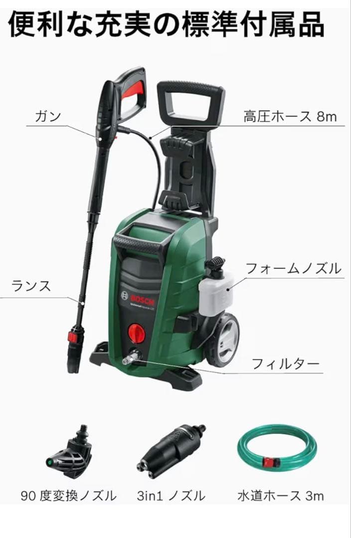 BOSCH 高圧洗浄機 Universalaquatak 125