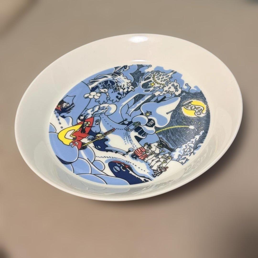 ムーミン コレクターズプレート アラビア (ARABIA) ミレニアム＆ローズ