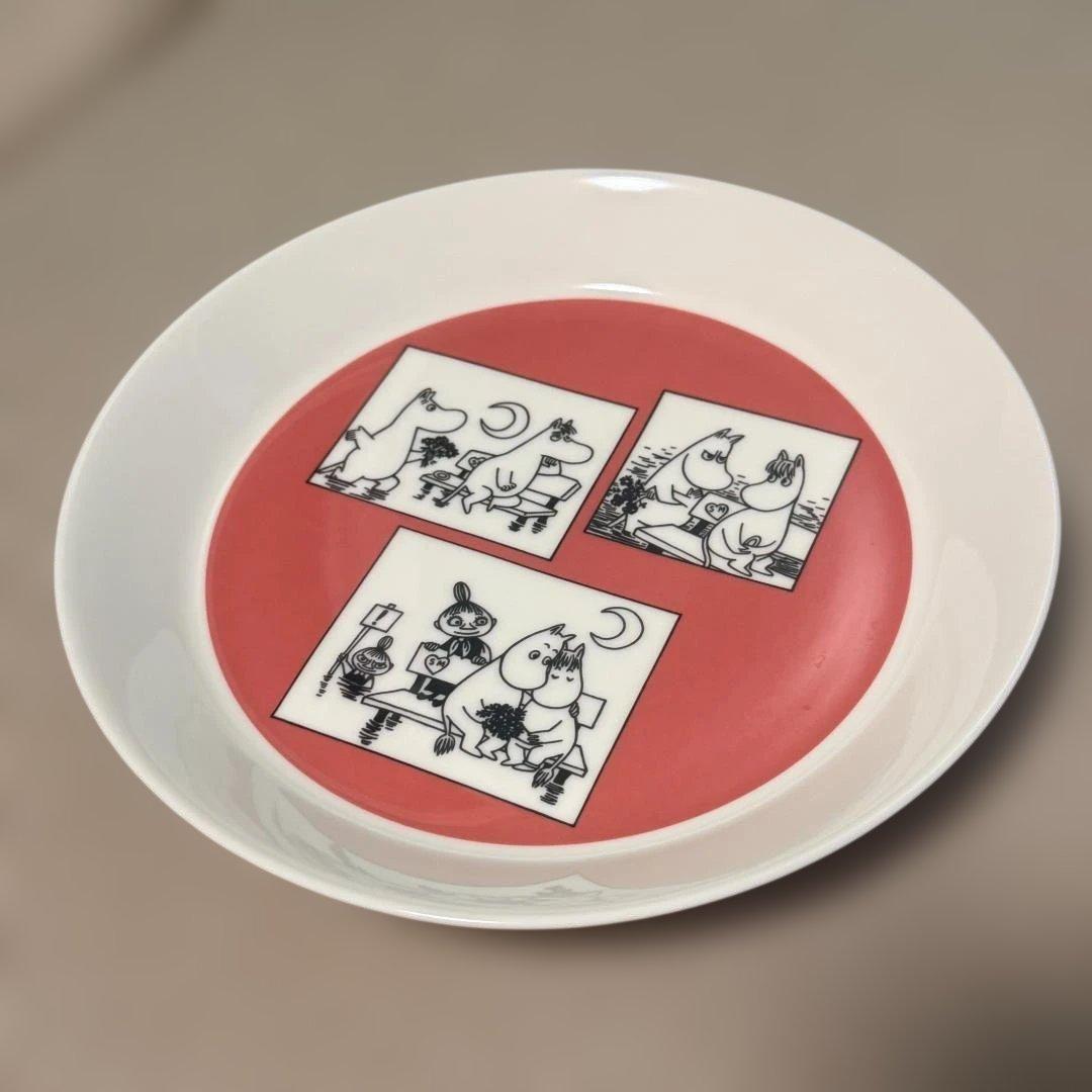 ムーミン コレクターズプレート アラビア (ARABIA) ミレニアム＆ローズ