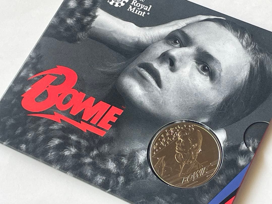 DAVID BOWIE MUSIC LEGENDS UK £5 記念