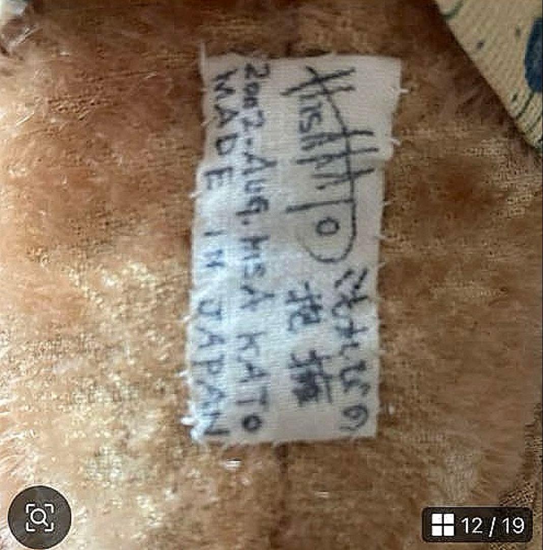 ⭐️傑作！唯一無二　テディベア　ベアドール　アンティーク　テディベア作家