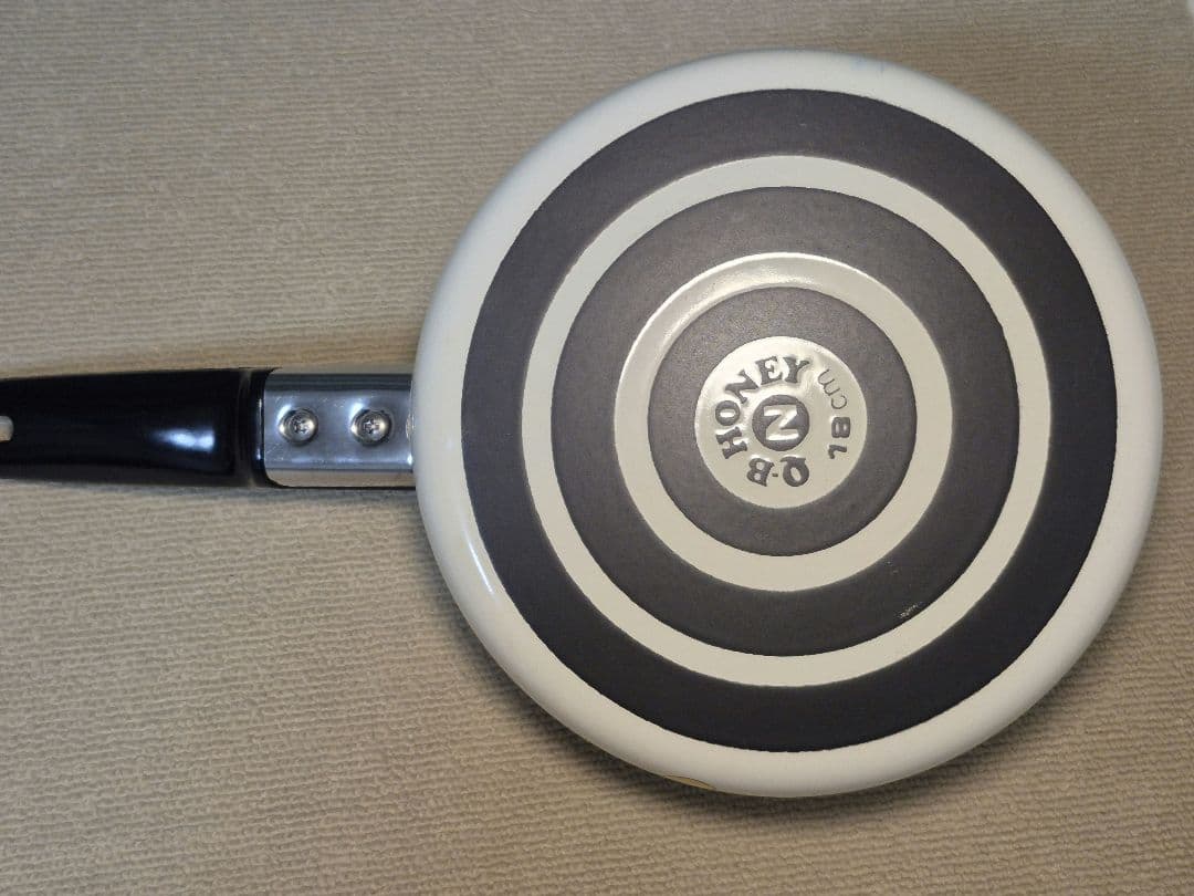 レトロ　フジホーロー ハニーウェア　片手鍋／両手鍋　花柄