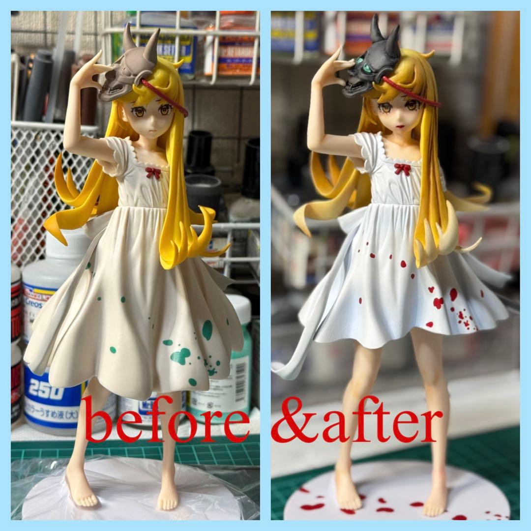 忍物語 忍野忍 西尾維新大辞典 EXQ リペイントフィギュア