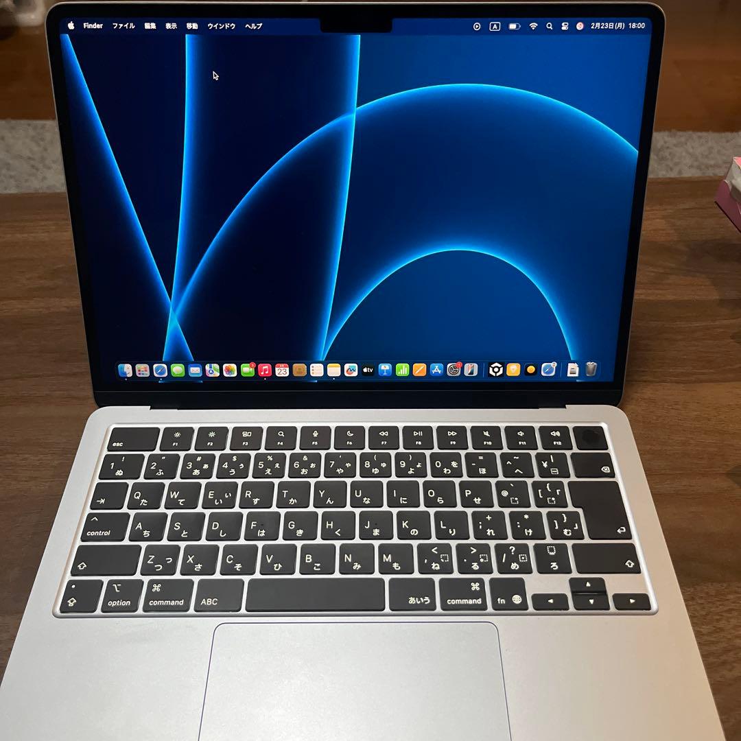 MacBook Air M4 メモリ16GB/SSD512GB 13インチ