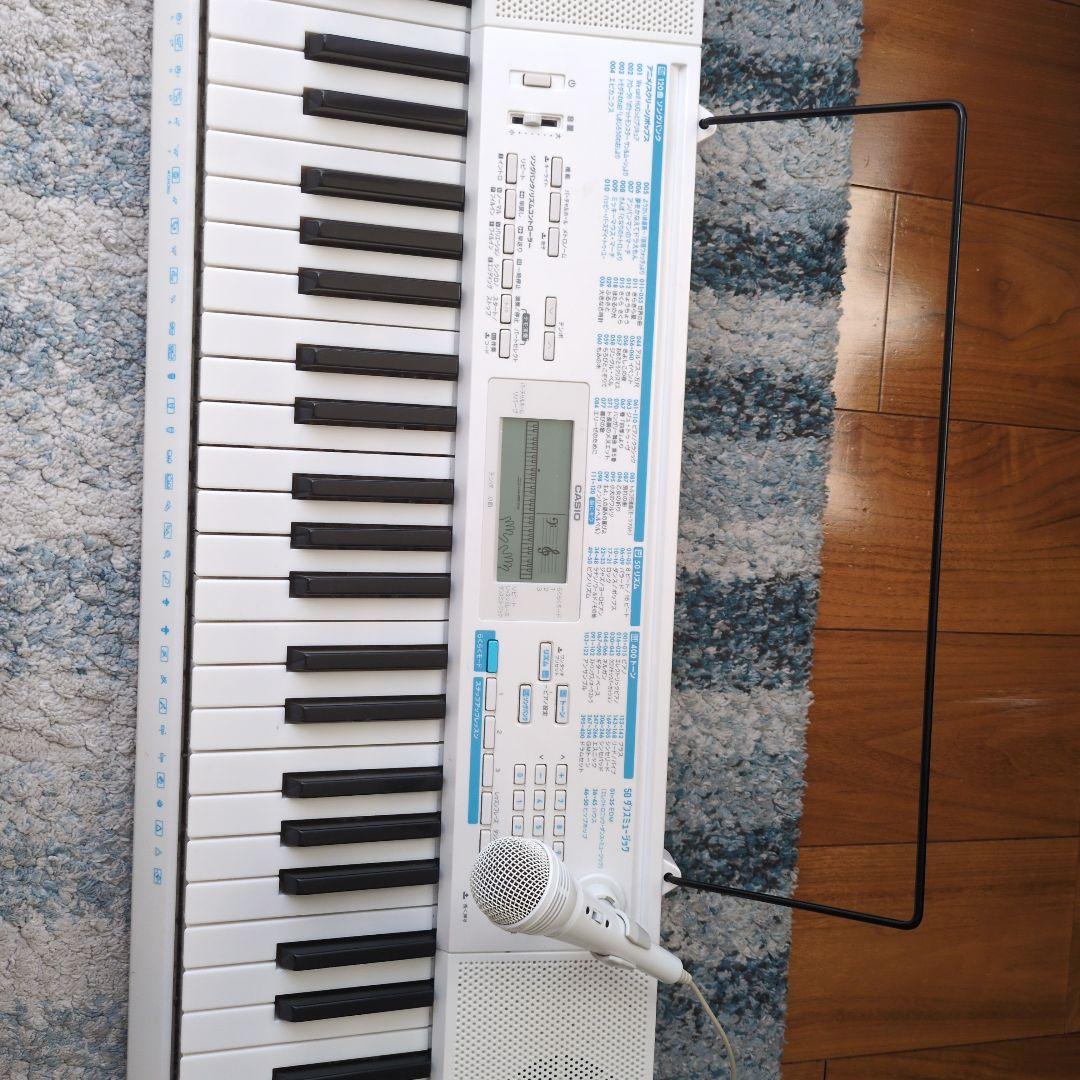 CASIO LK-311 キーボード 61鍵 マイク付き