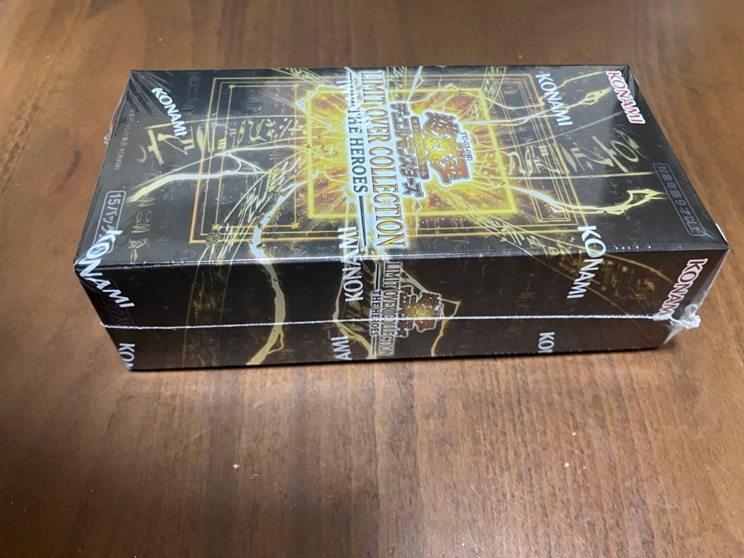 遊戯王 リミットオーバーコレクションTHE HEROES シュリンク付1BOX①