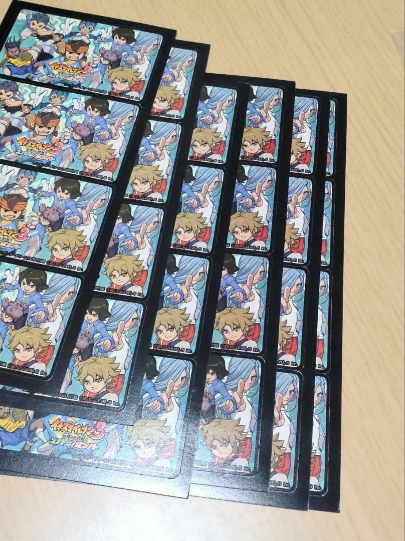 イナズマイレブン 選手名鑑トランプ、2010年 ニンドリ10月号・付録