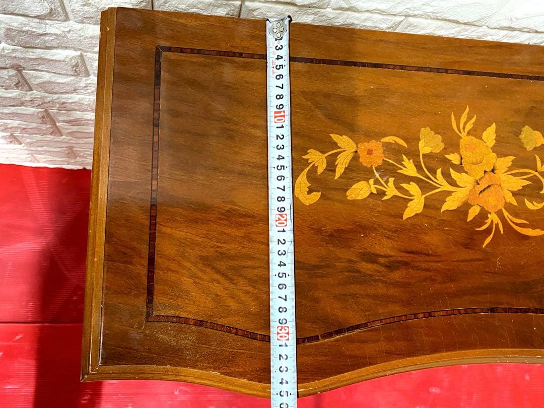 象嵌　チェスト　3段　猫脚