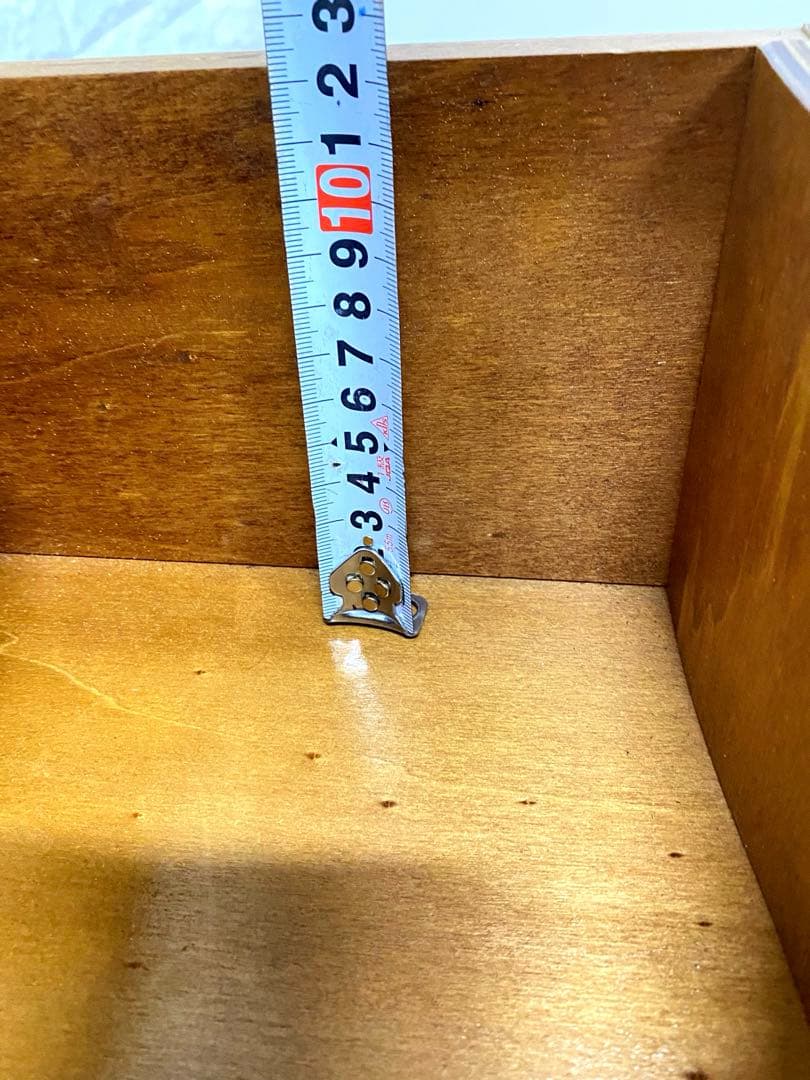 象嵌　チェスト　3段　猫脚