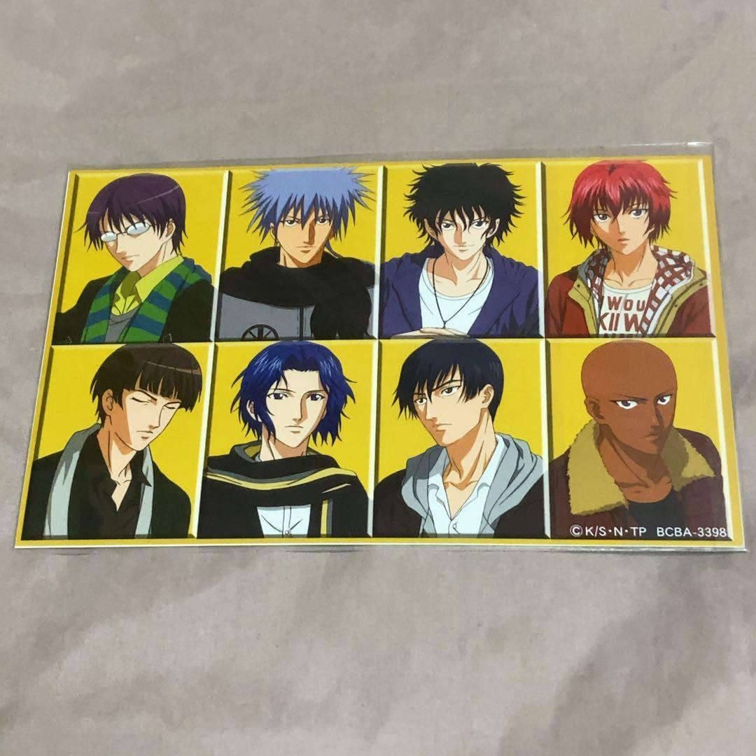 テニスの王子様　イラストシート　青学　立海