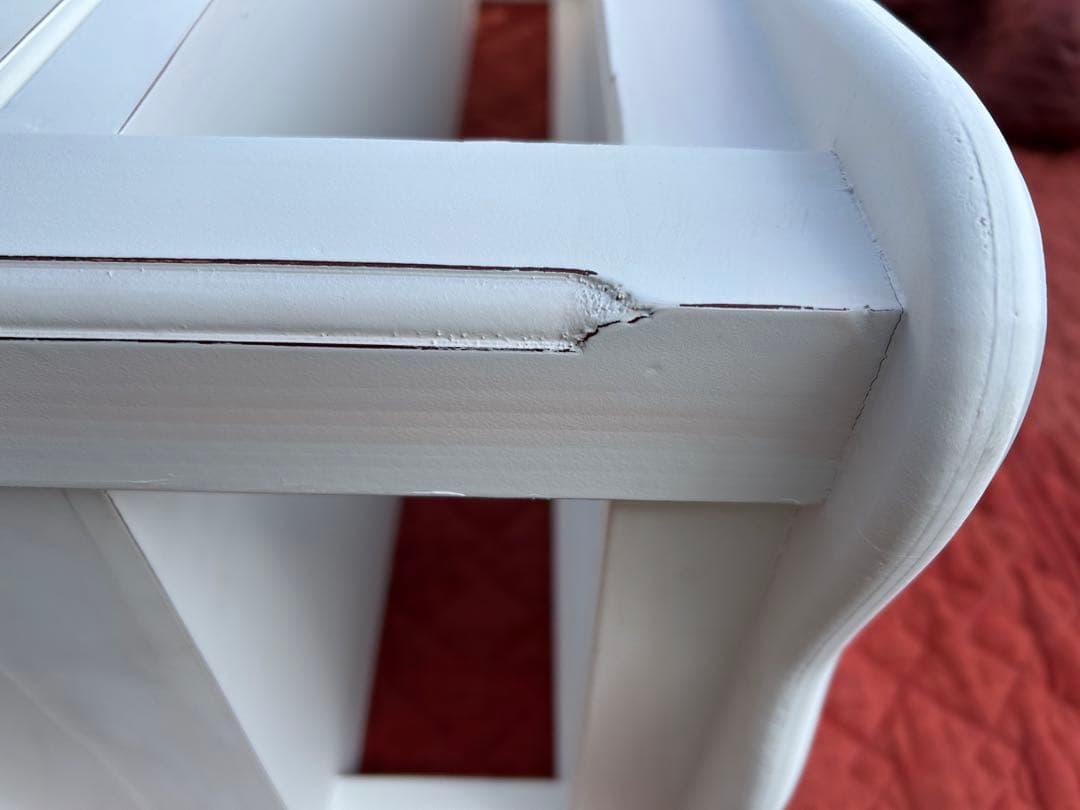 新品　ロココ調　テレビ台　補修あり　120幅　北欧調