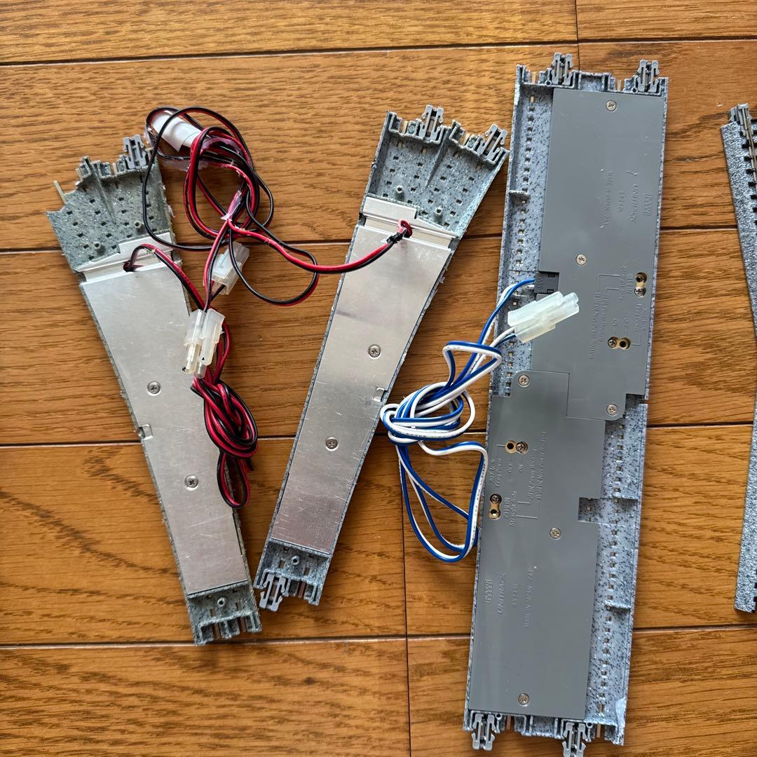 Nゲージ 鉄道模型 レールセット 高架線セット。