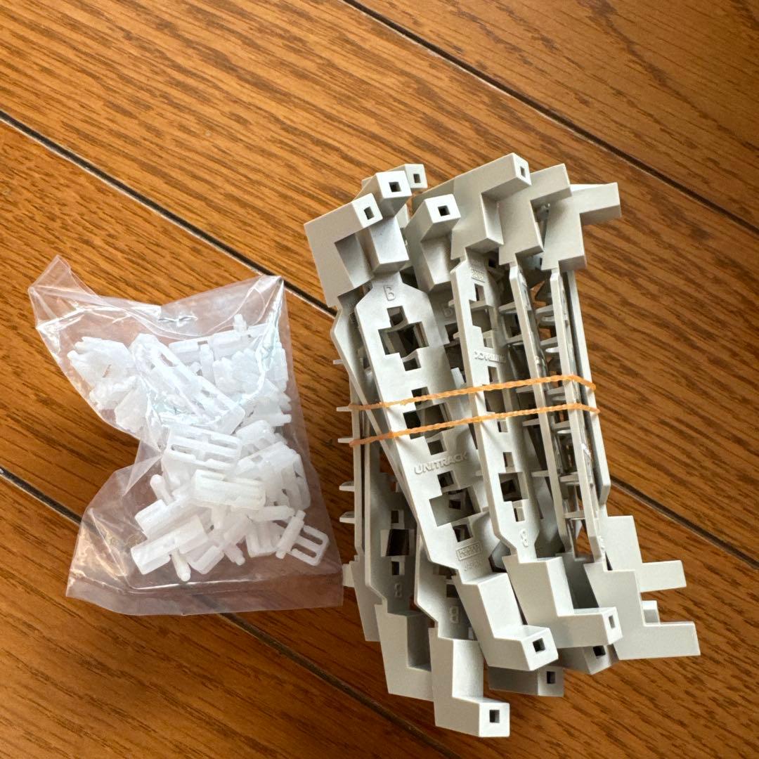 Nゲージ 鉄道模型 レールセット 高架線セット。