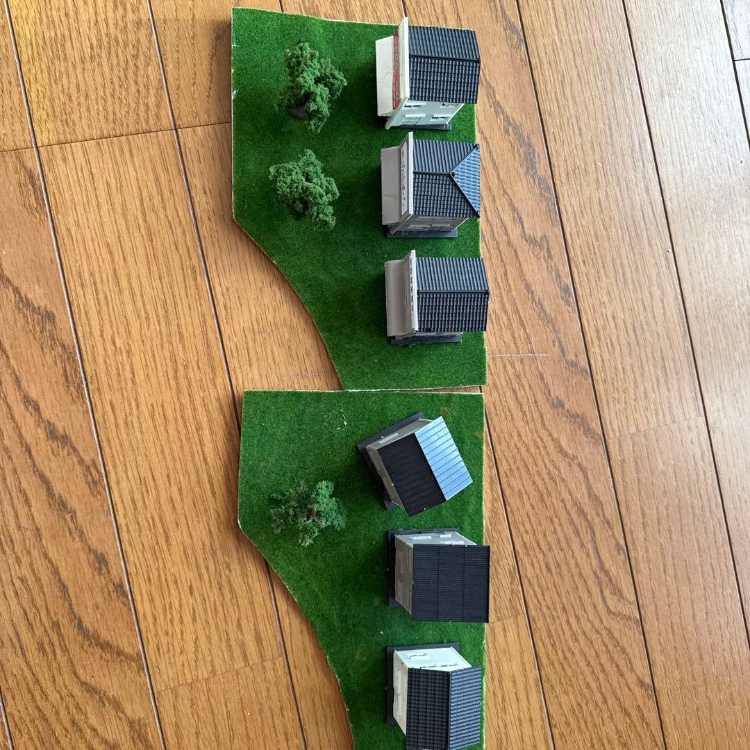 Nゲージ 鉄道模型 レールセット 高架線セット。