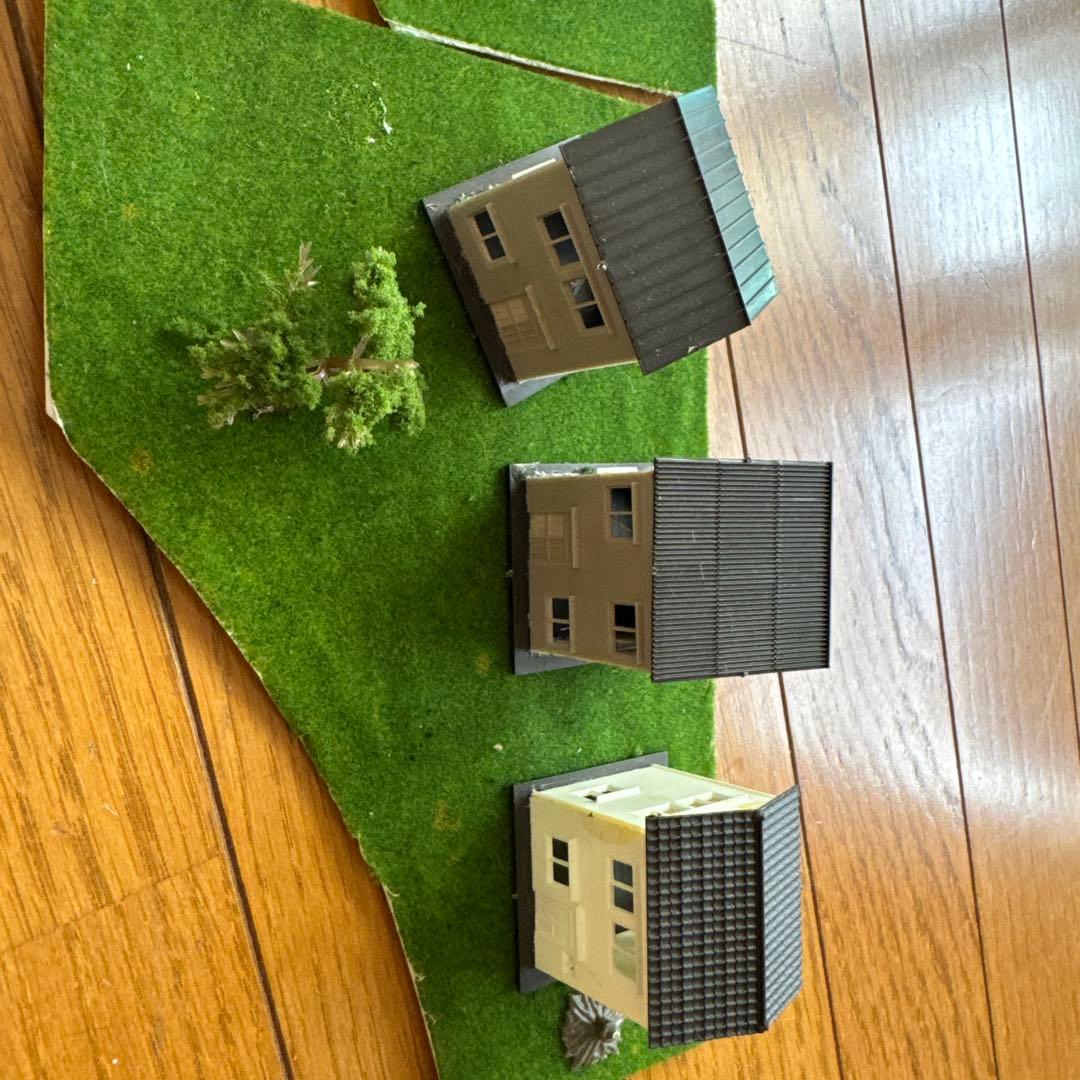 Nゲージ 鉄道模型 レールセット 高架線セット。