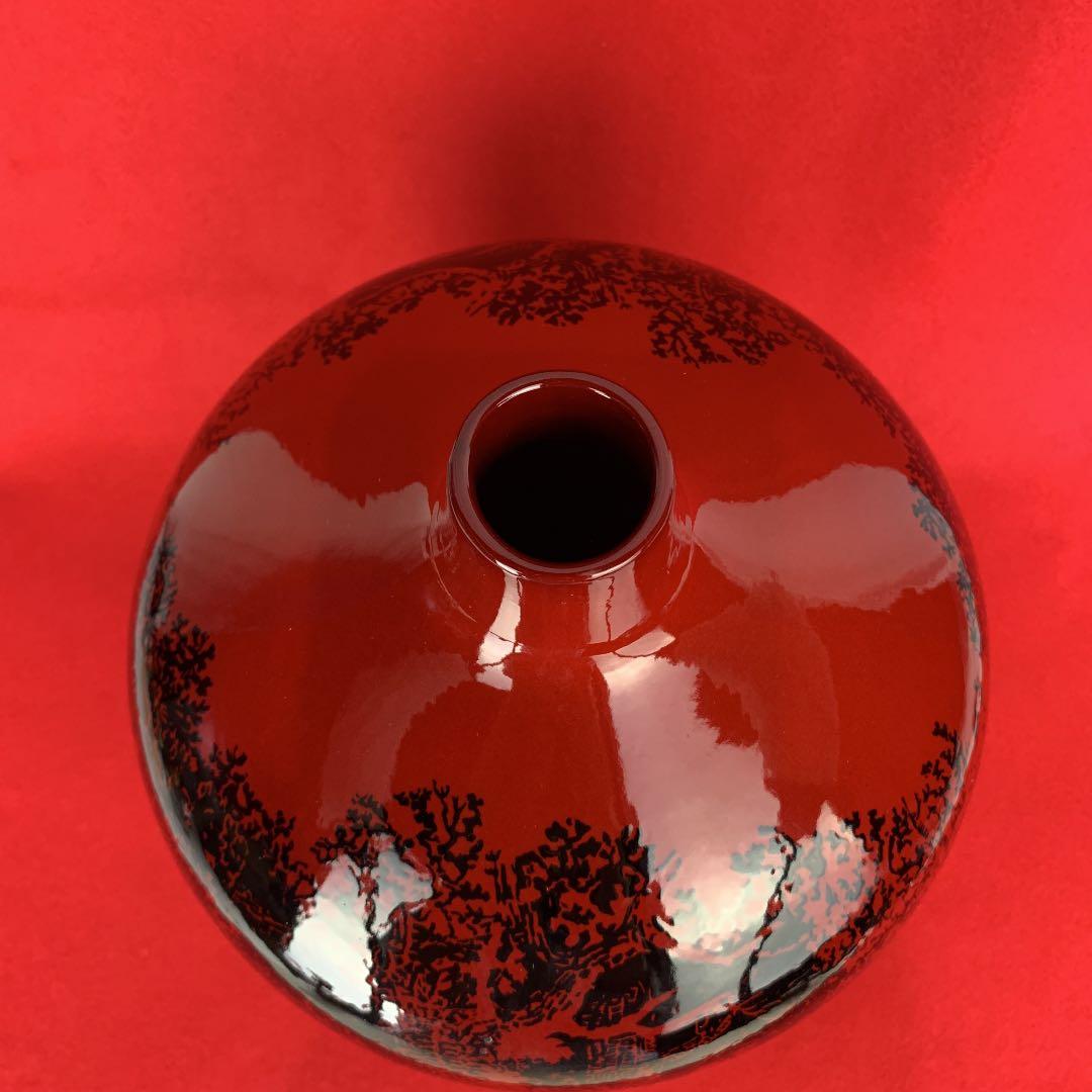 DOUTON ルージュフランベ 1616 woodcut 花瓶レア