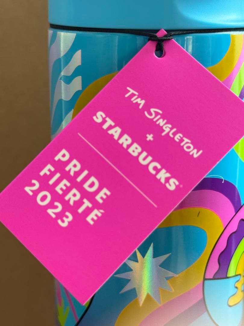 新品　海外限定スタバ　PRIDE 16oz タンブラー