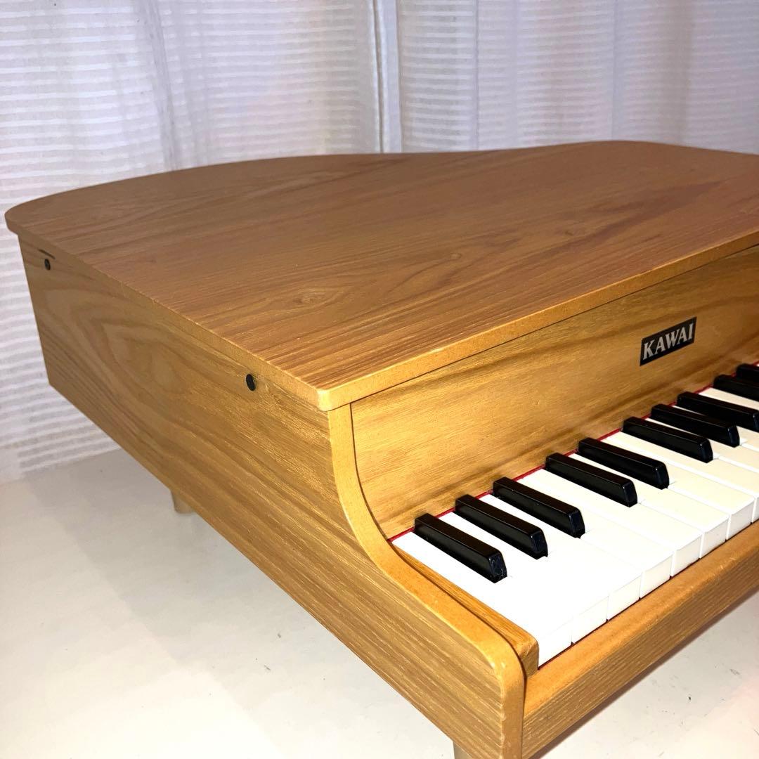 KAWAI ミニピアノ グランドピアノ木目 ナチュラル 1112