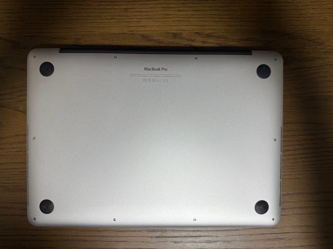 Apple MacBook Pro シルバー 13インチ Early 2015