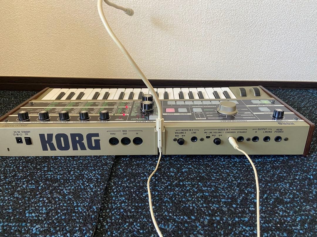 Korg MicroKorg アナログシンセサイザー　マイクロコルグ　ジャンク品