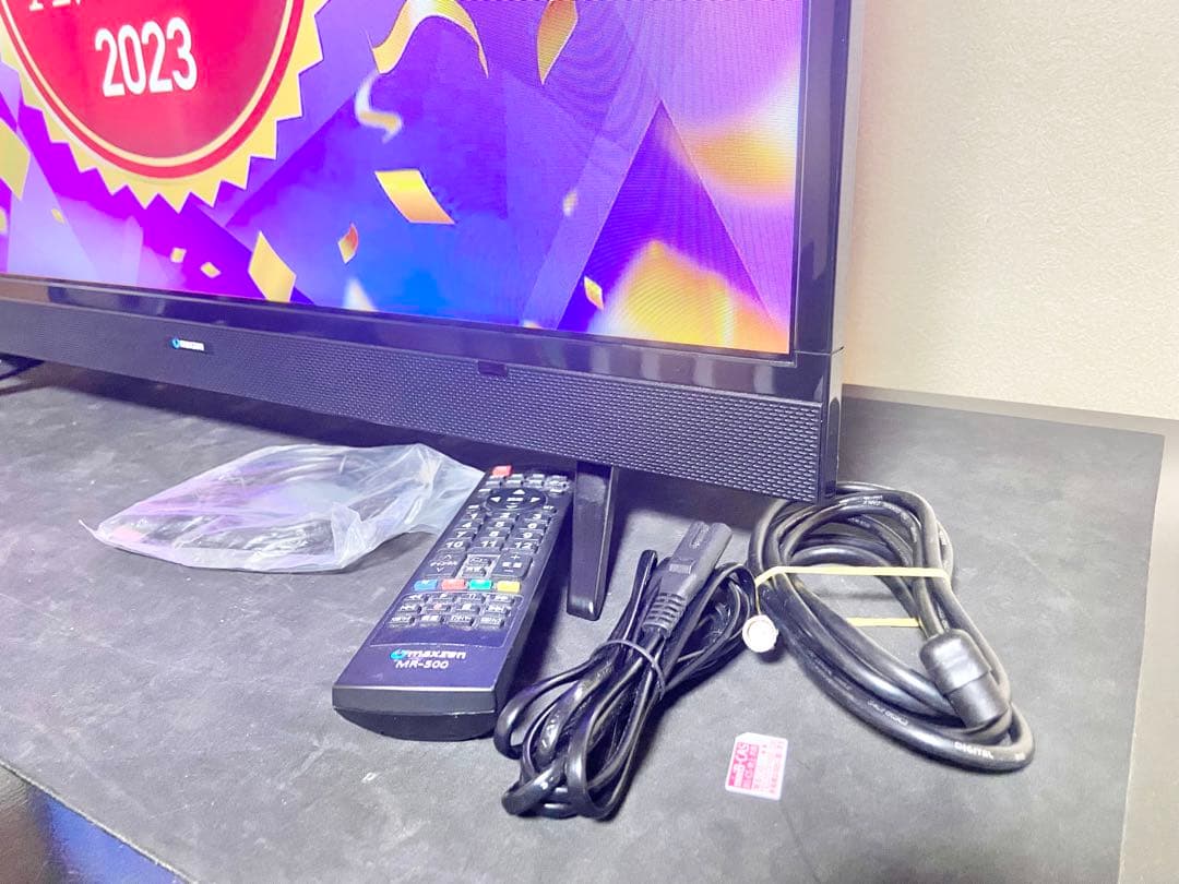 【すぐ使えます】maxzen マクスゼン 32型テレビ｜録画対応｜付属品あり