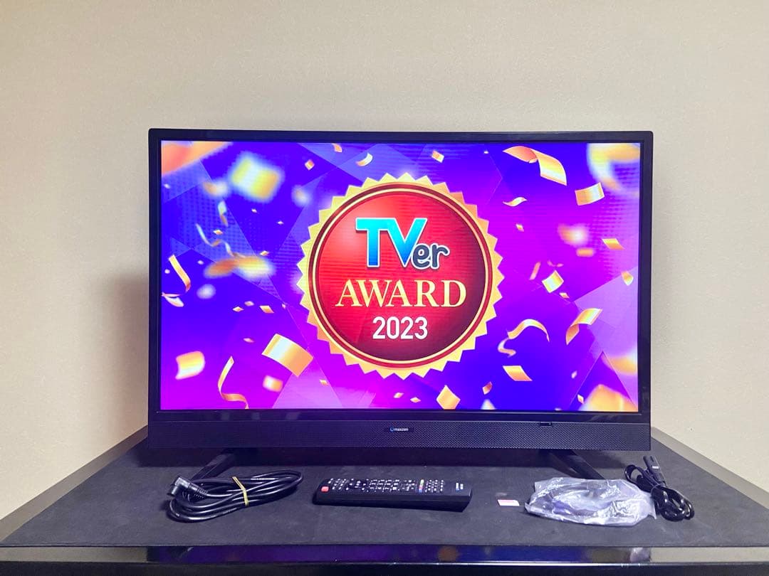 【すぐ使えます】maxzen マクスゼン 32型テレビ｜録画対応｜付属品あり