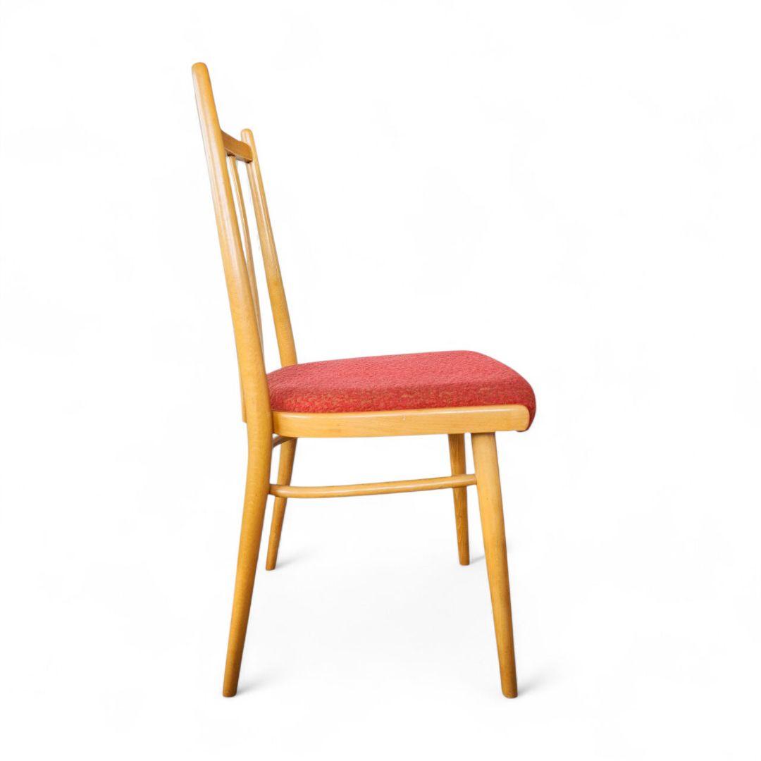 ヴィンテージ TON社製 ファブリック ダイニングチェア チェコ