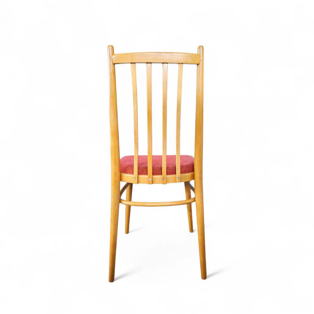 ヴィンテージ TON社製 ファブリック ダイニングチェア チェコ