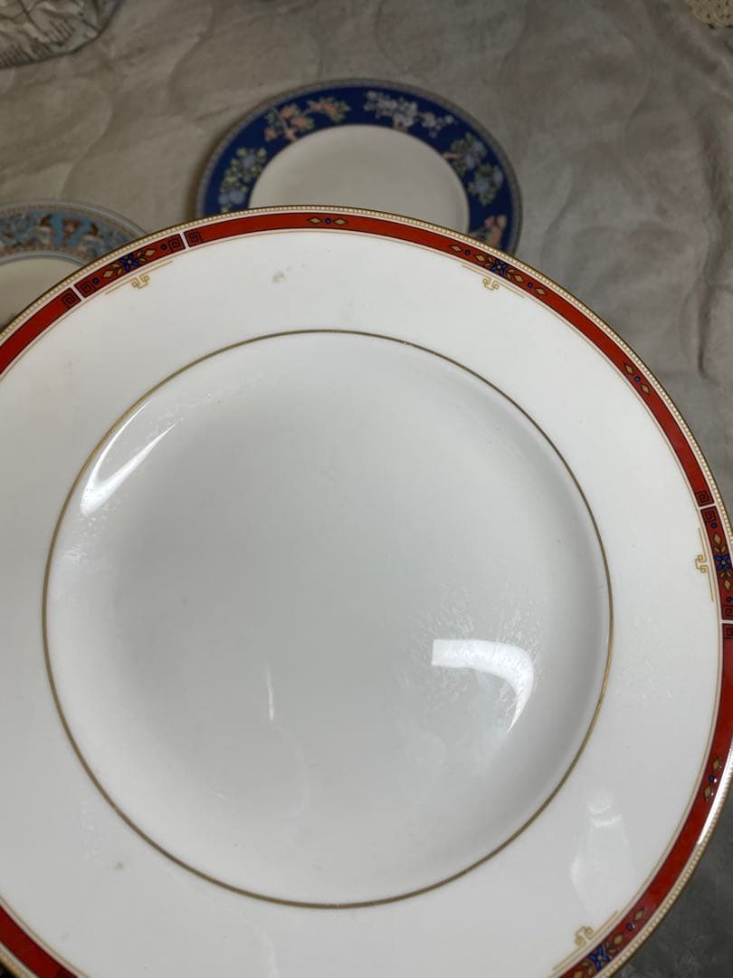 ウェッジウッド 豪華6枚セット プレート ターコイズ他