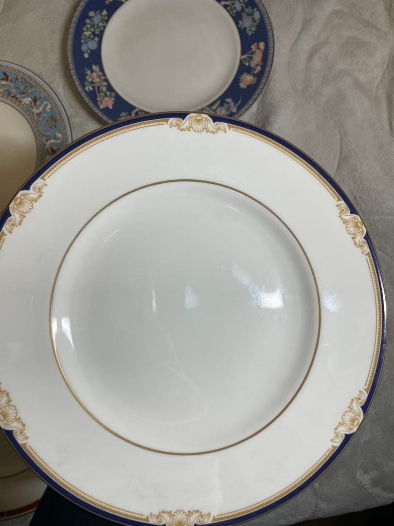 ウェッジウッド 豪華6枚セット プレート ターコイズ他