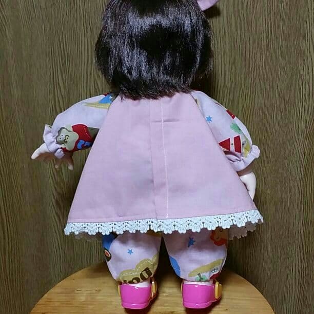 ぽぽちゃんsize  スモッグセット　ハンドメイド