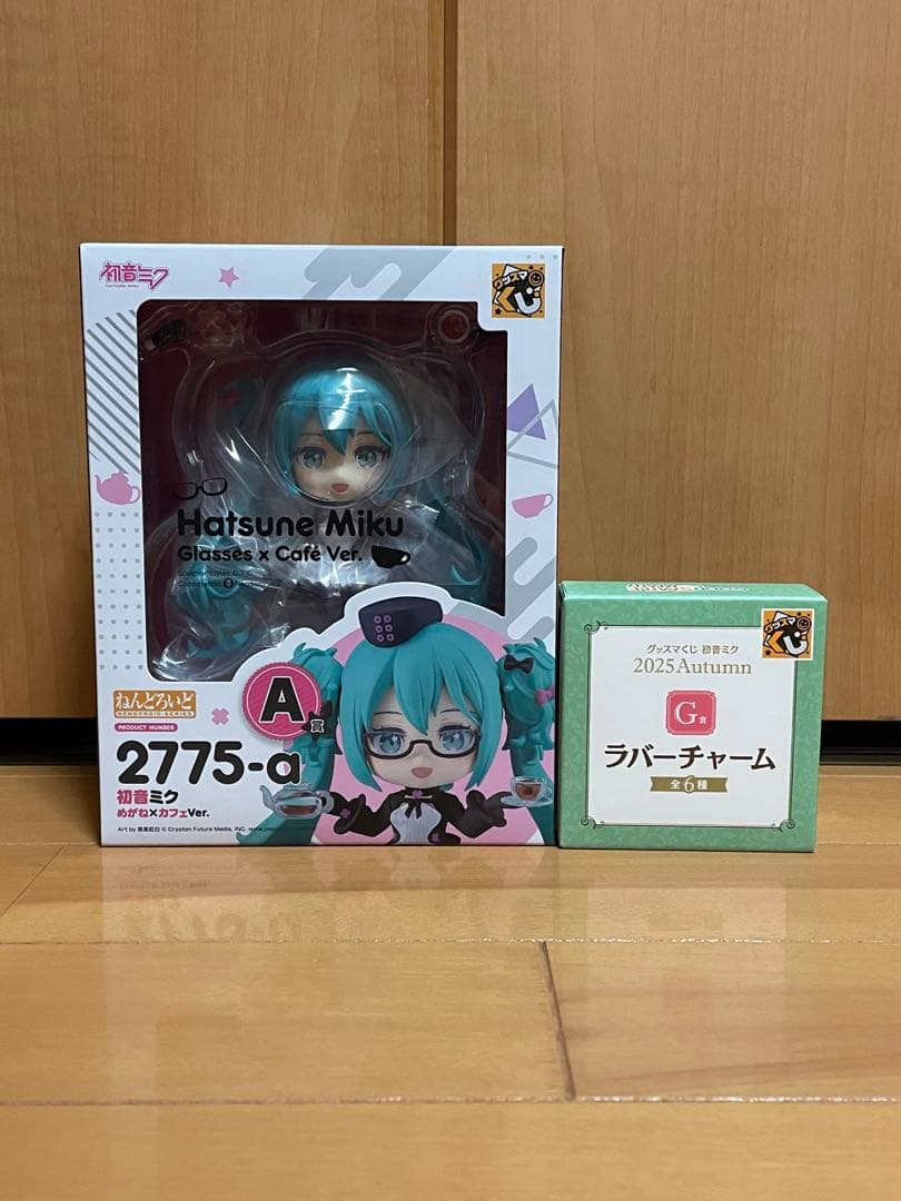 A賞 ねんどろいど 初音ミク 下位賞ラバーチャーム2点セット