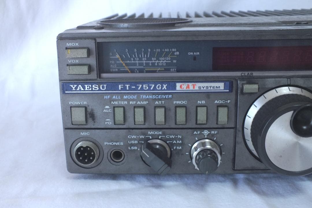YAESU FT-757GX HFトランシーバー ジャンクです！