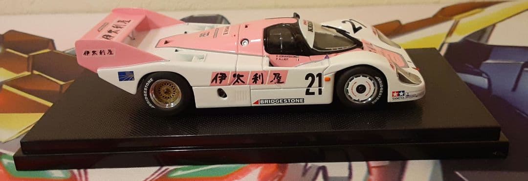 程度良好　入手困難　希少　当時物　伊太利屋　ポルシェ956　ミニカー