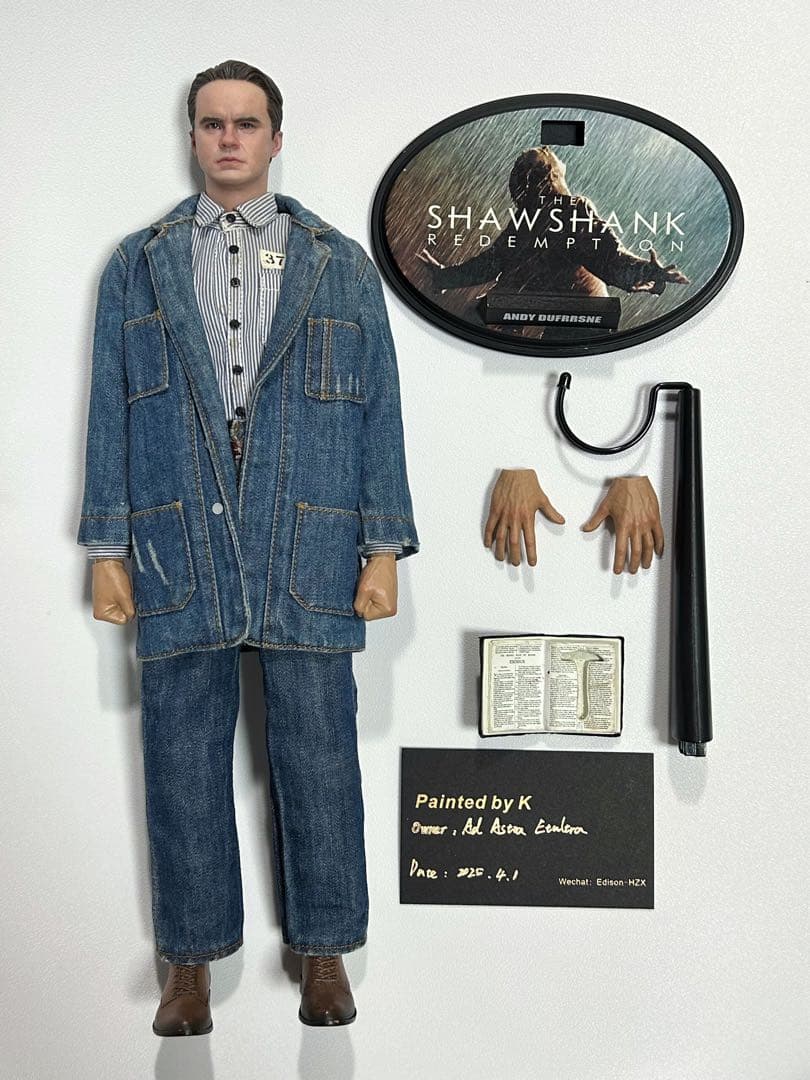 ショーシャンクの空に　アンディ・デュフレーン　1/6カスタムフィギュア
