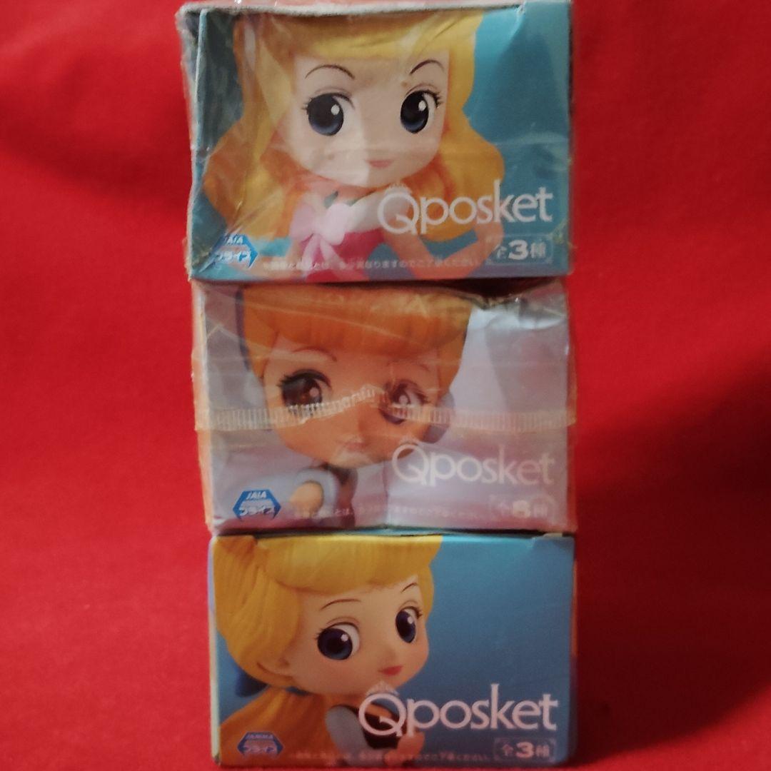 【未開封】Q posket プチ ディズニーキャラクター シンデレラ セット②