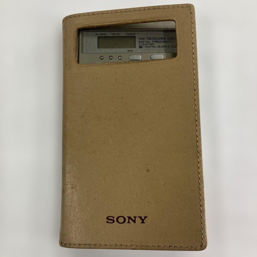 希少！ SONY ソニー ICR-D9 1978年 AM専用ラジオ　動作確認済