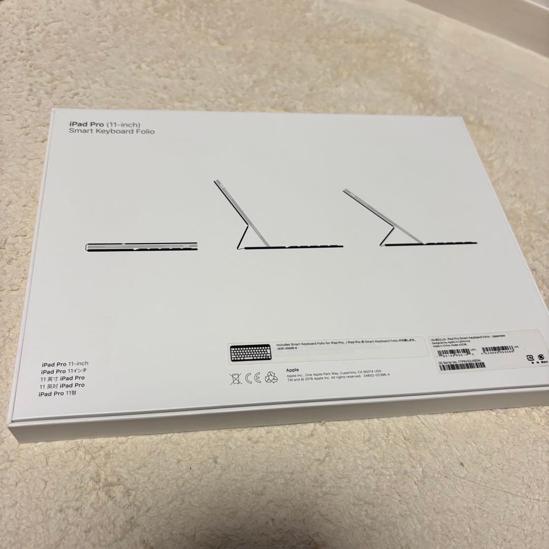 キーボード iPadPro smartKeyboard Folio
