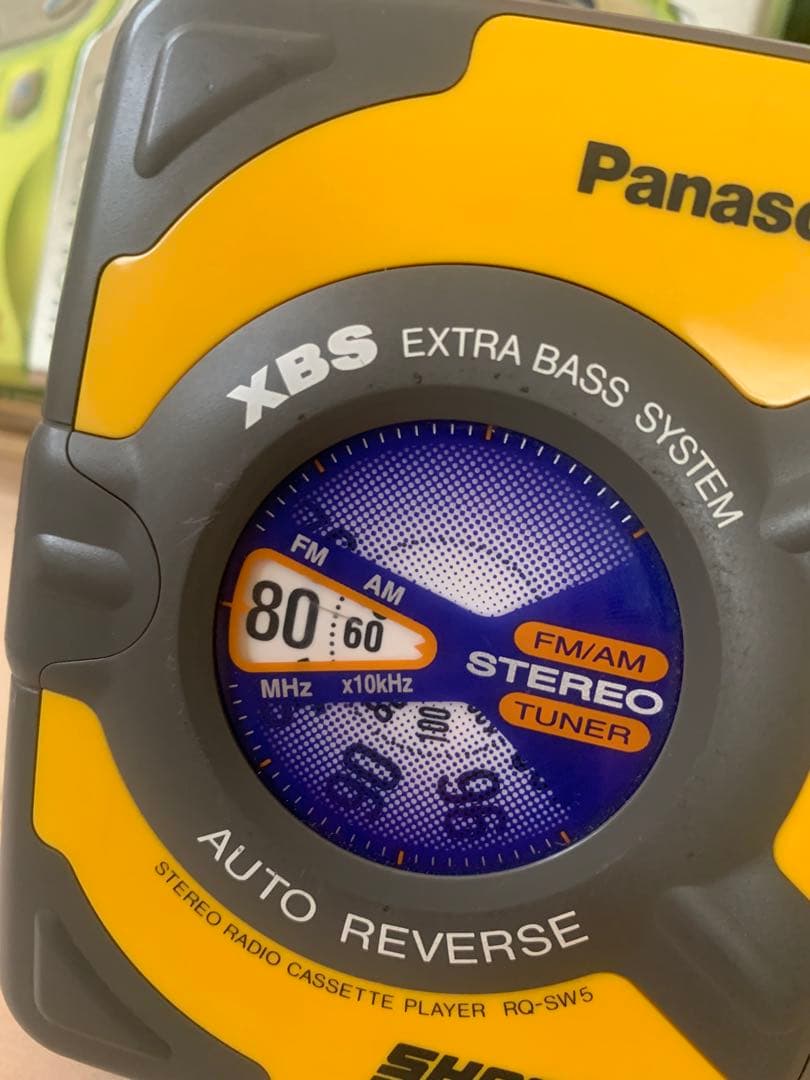 Panasonic ショックウェーブ　カセットプレーヤー　RQ-SW5