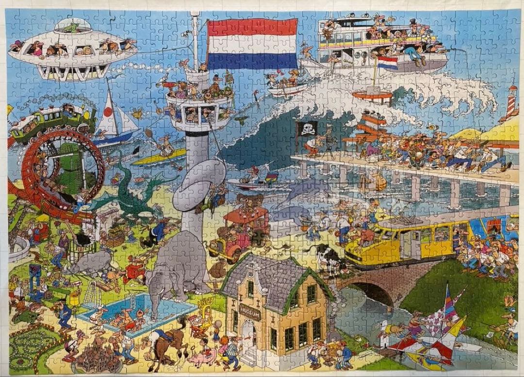 Jan van Haasteren ジグソーパズル1000ピース×2 20073