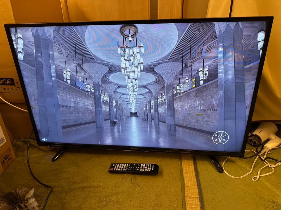 ハイセンス hisense 43型　テレビ HJ43K3120　17年　極美品
