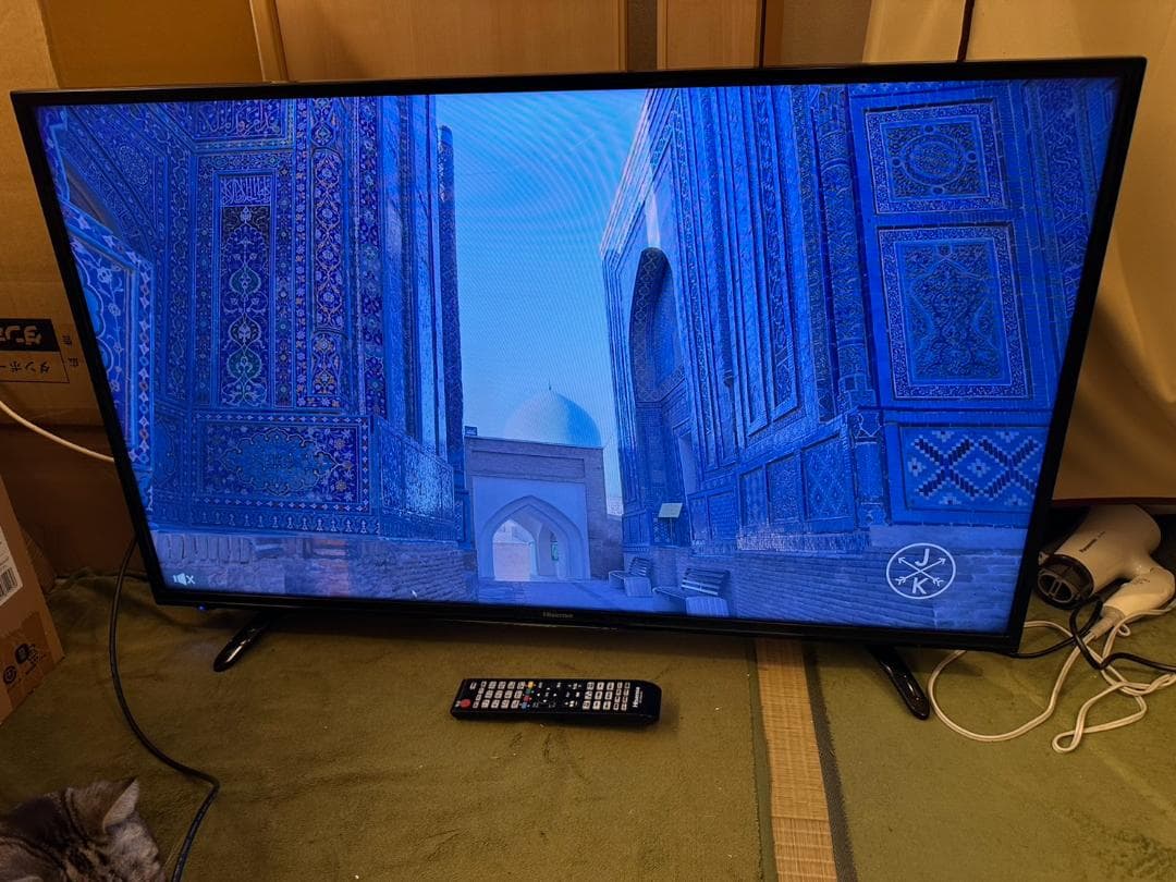 ハイセンス hisense 43型　テレビ HJ43K3120　17年　極美品