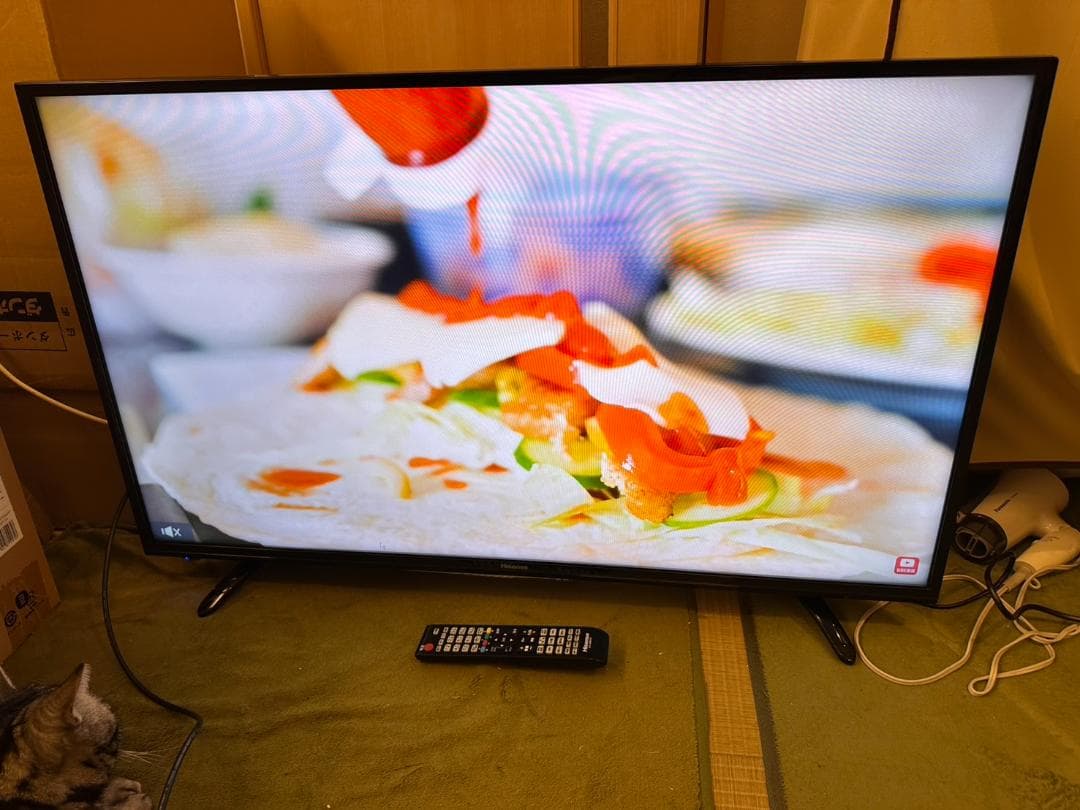 ハイセンス hisense 43型　テレビ HJ43K3120　17年　極美品