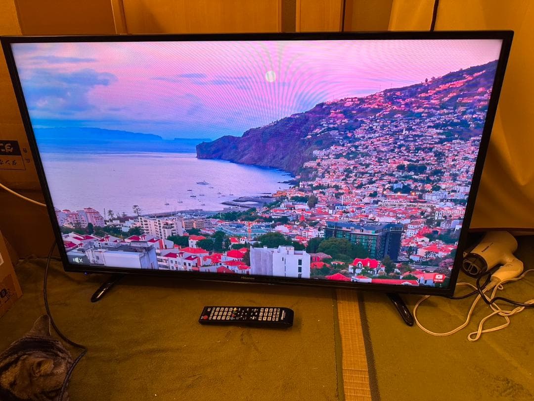 ハイセンス hisense 43型　テレビ HJ43K3120　17年　極美品