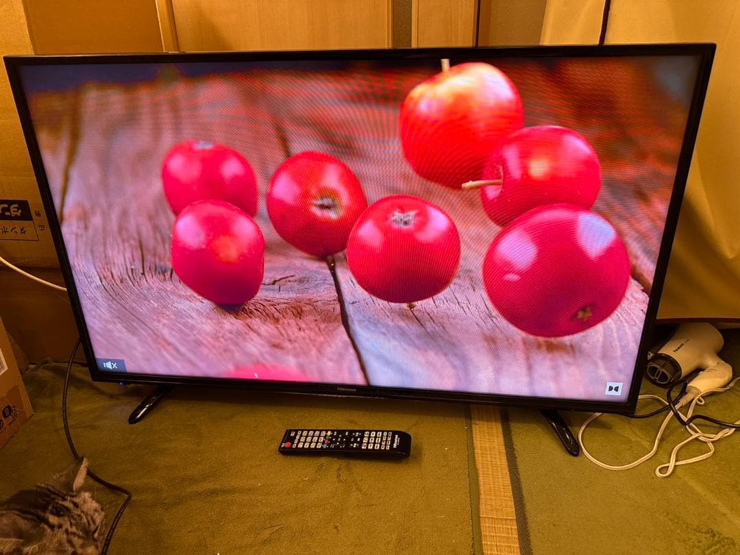 ハイセンス hisense 43型　テレビ HJ43K3120　17年　極美品