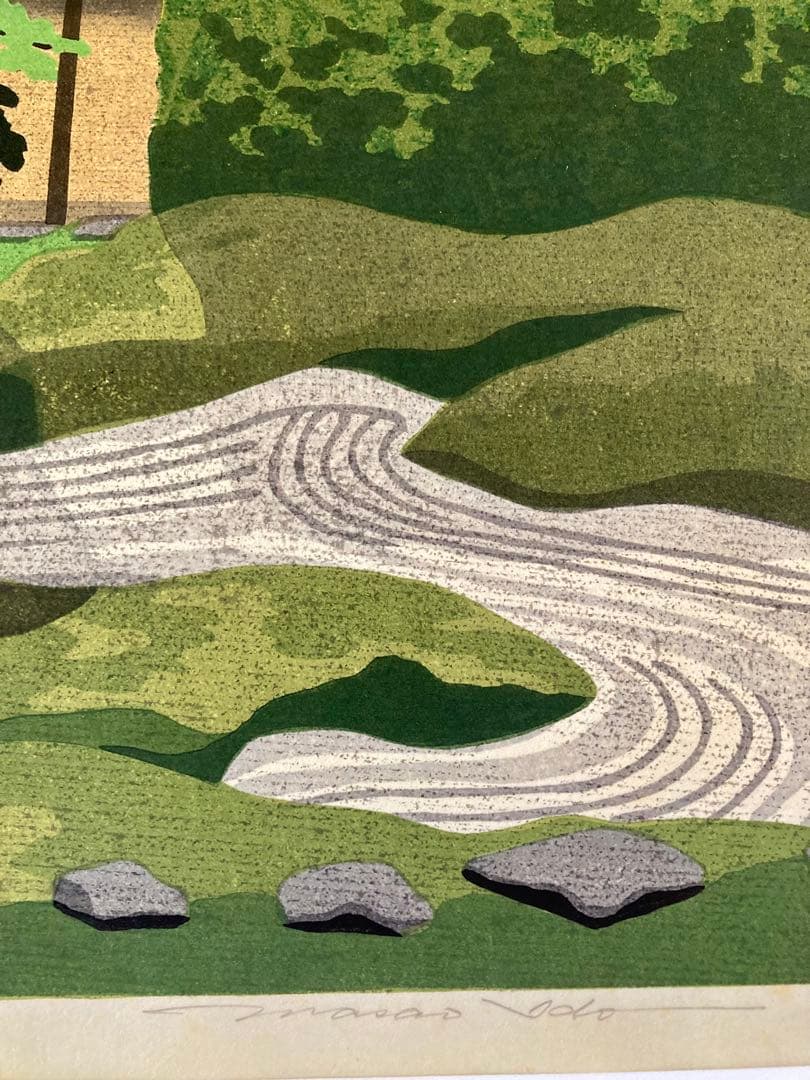 ✨井堂雅夫　『瑞峰院II』　木版画　IDOGREEN✨