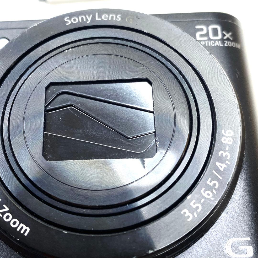 SONY DSC-WX300 Cyber shot BLACK デジカメ 黒