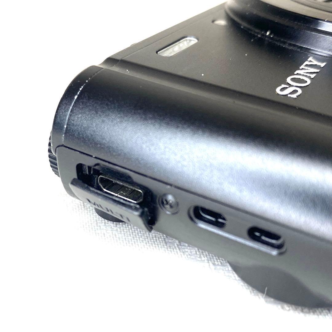 SONY DSC-WX300 Cyber shot BLACK デジカメ 黒