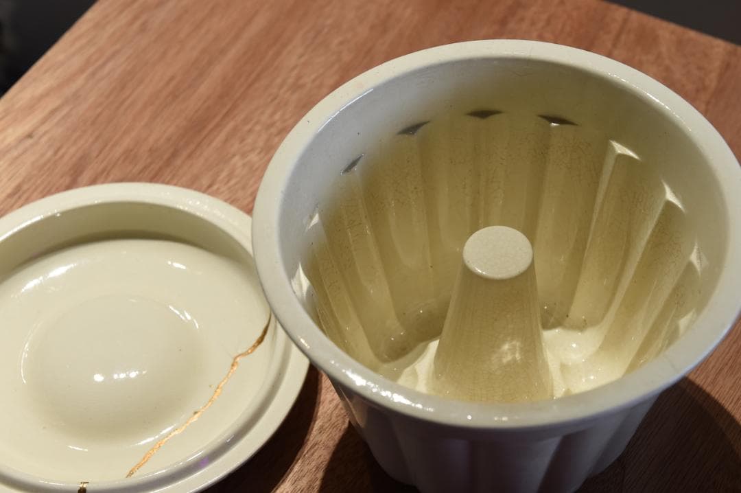 プディング型 / 陶器 ヴィンテージ レトロ pudding mold