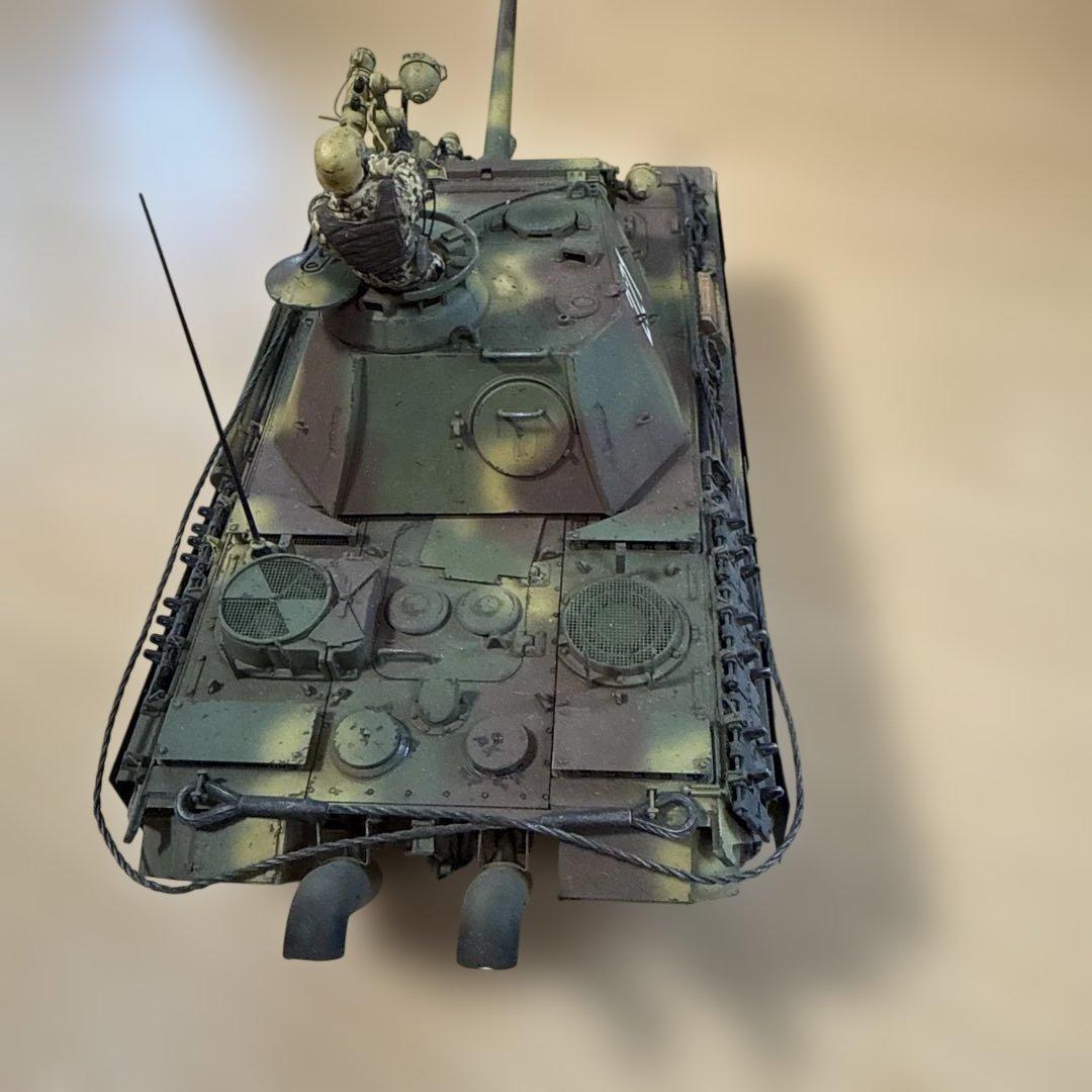 ドイツ戦車 パンサーG 初期型　プラモデル 完成品?